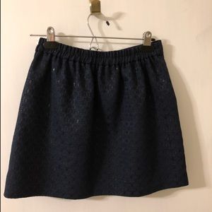 Frenchi Navy Mini Skirt